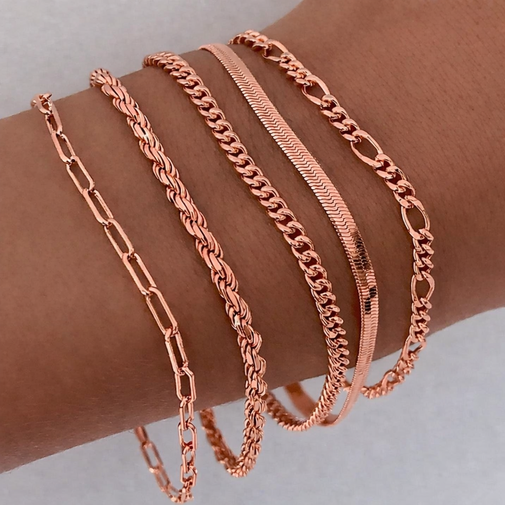 Ellis Renner Set de Pulseras | Oro