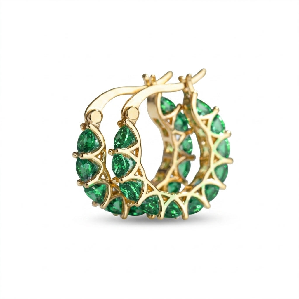 Isola Verdancia Aretes | Oro