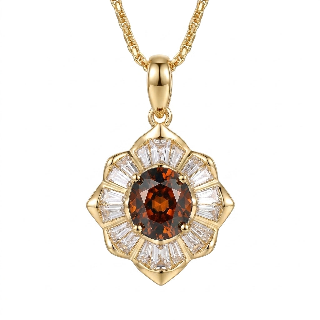 Kavella Solcrimson Collar | Oro