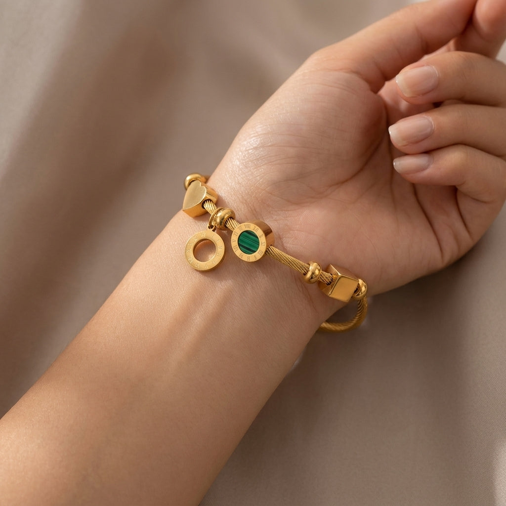 Emerence Rousseau Pulsera | Oro