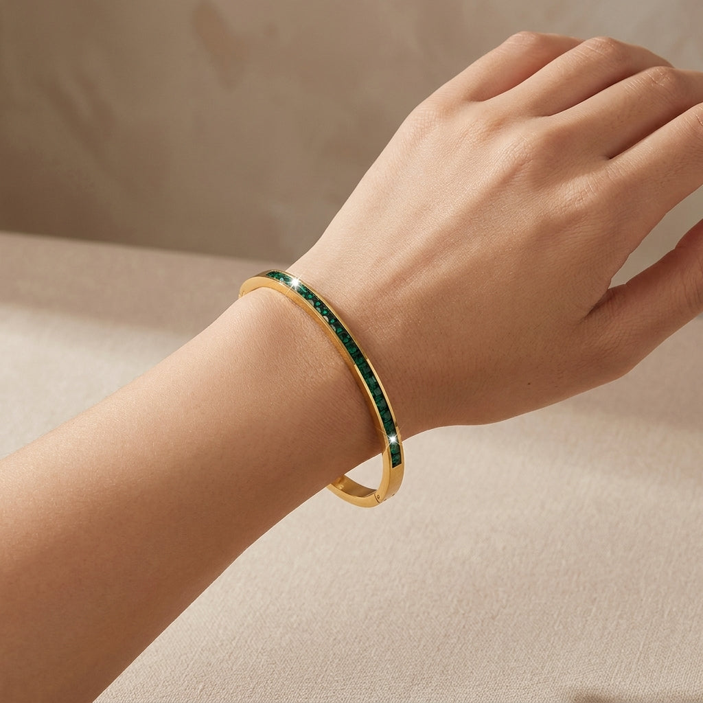 Celeste Viride Pulsera | Oro