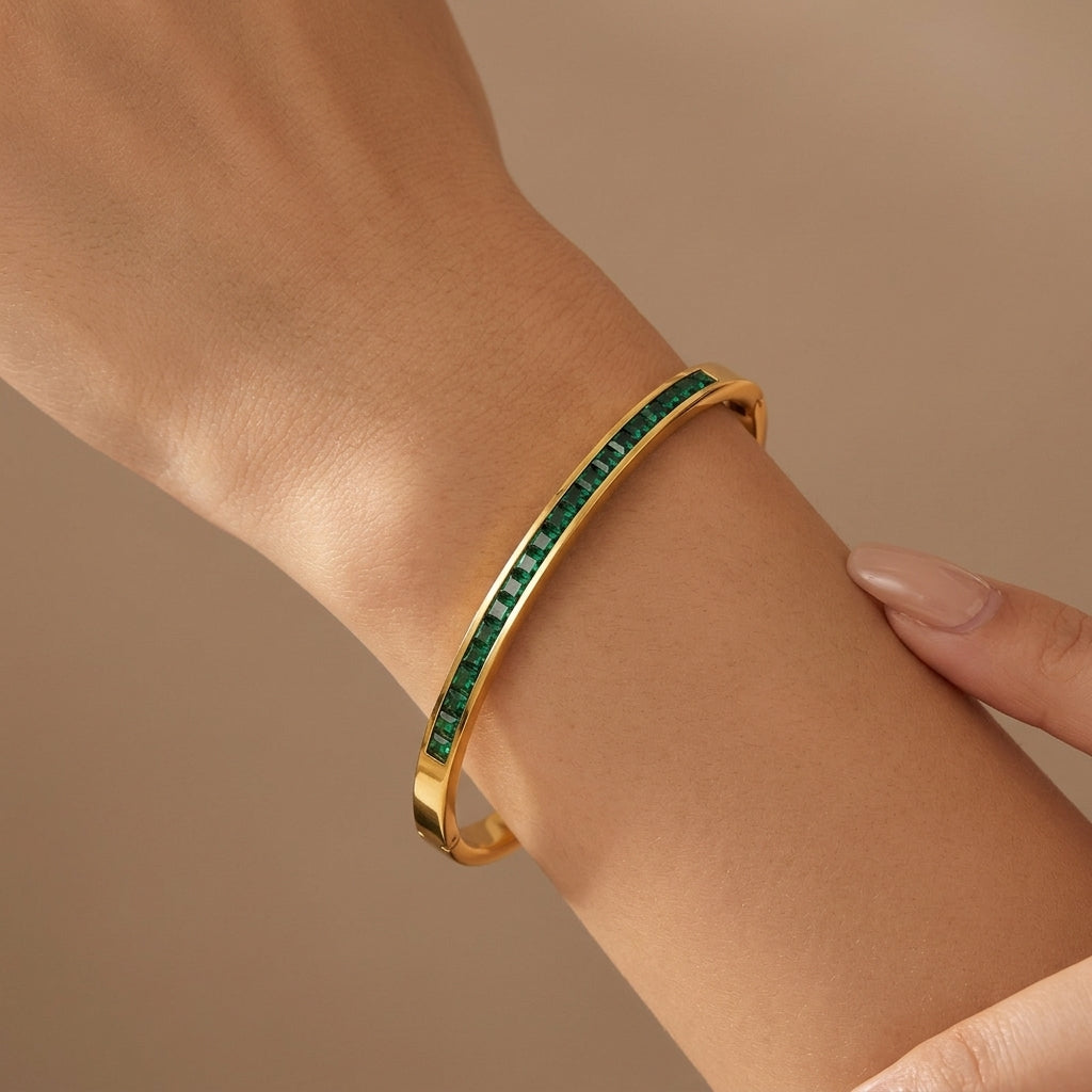Celeste Viride Pulsera | Oro
