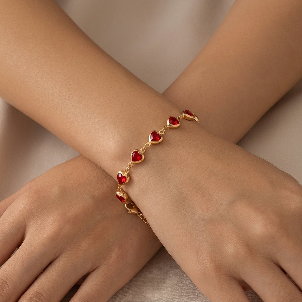 Ophelyra Garnetelle Pulsera | Oro