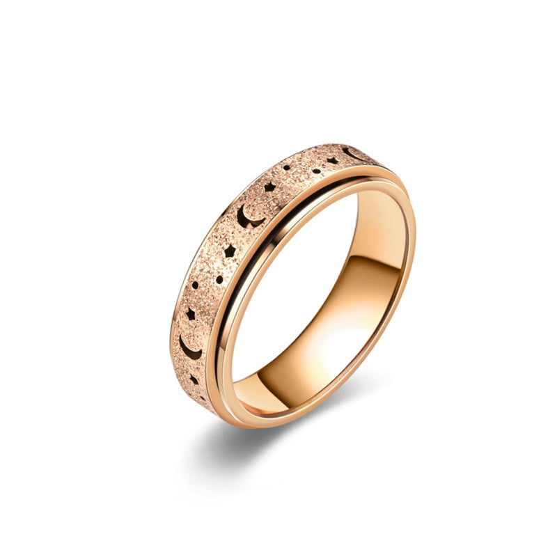 Anillo Atlas Cielo Nocturno | Oro Blanco