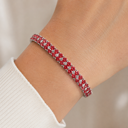 Isadira Blazewyn Pulsera | Oro Blanco