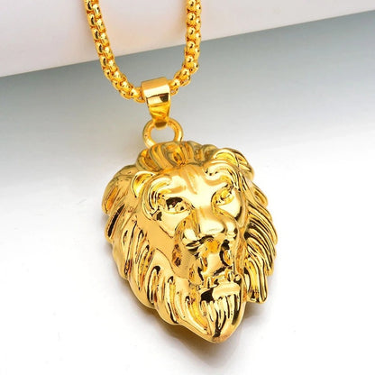 Collar con Colgante León Dominion | Oro