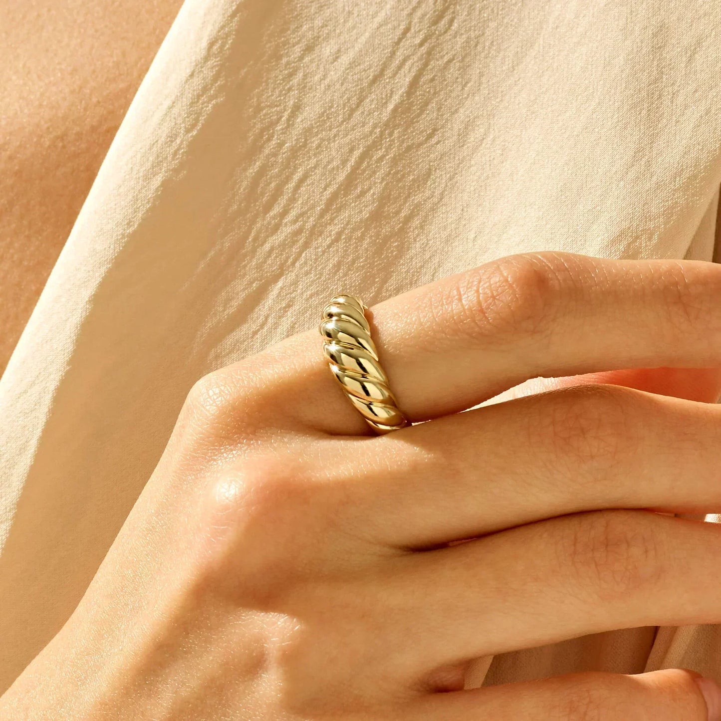 Anillo Croissant | Oro