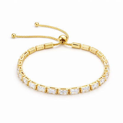Horizonte Pulsera Tennis | Oro