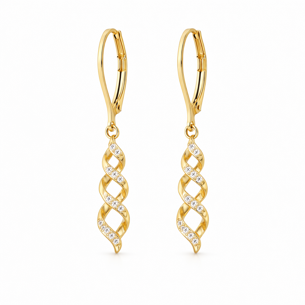 Ava Aretes Giro Brillante | Oro