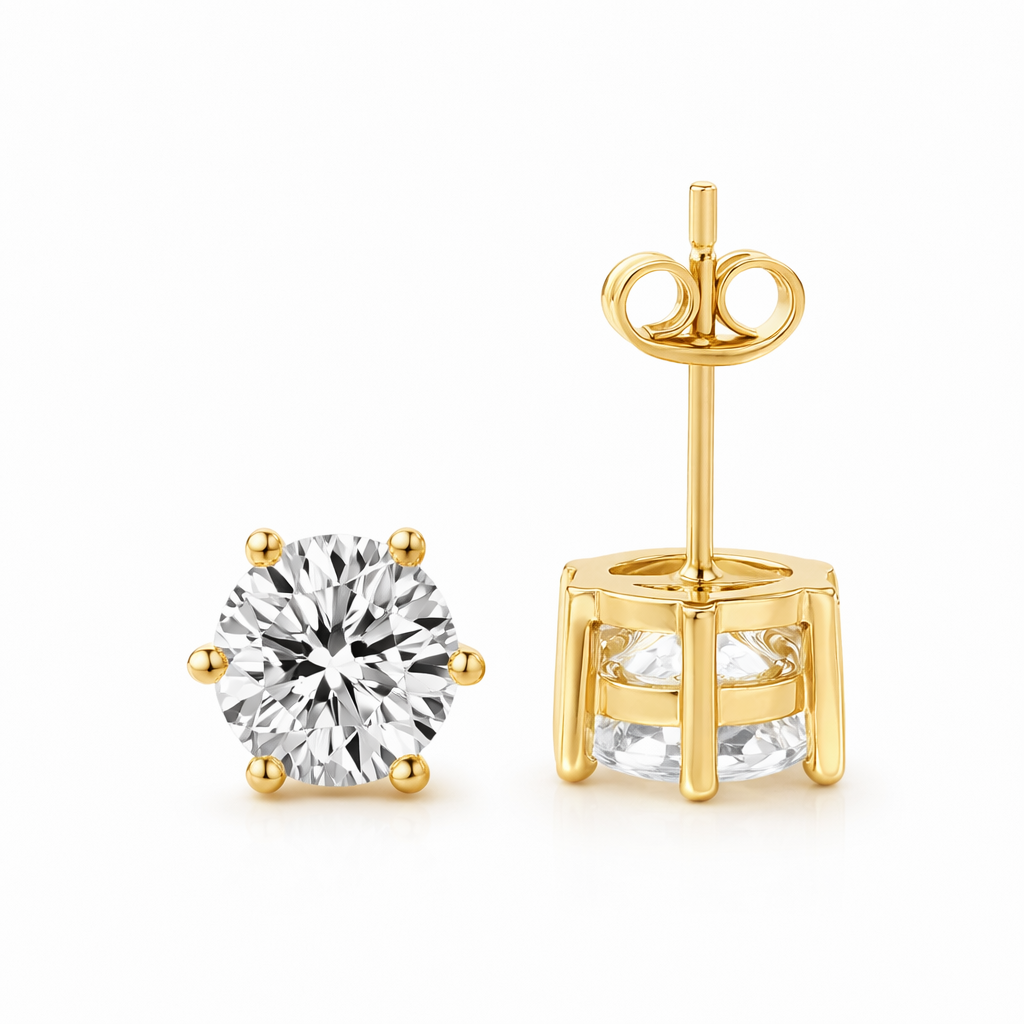 Aretes Tierra | Oro