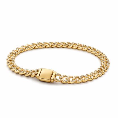 Pulsera Lunara de Cadena Elegante