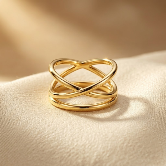 Anillo Envuelto Minimalista en Oro