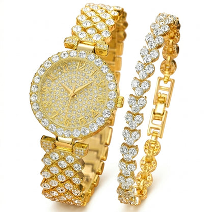 Set de Reloj y Pulsera Luxe Radiance | Oro