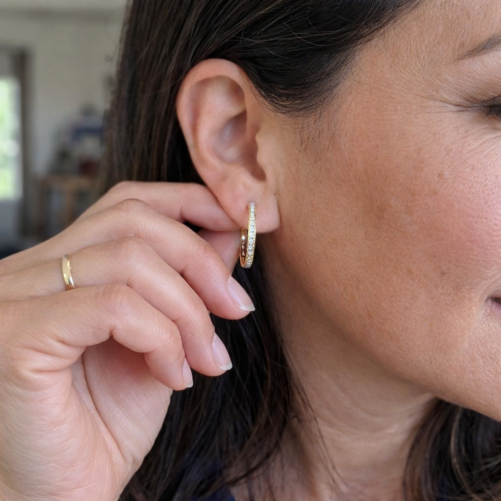 Aretes Clásicos Sorel de Oro