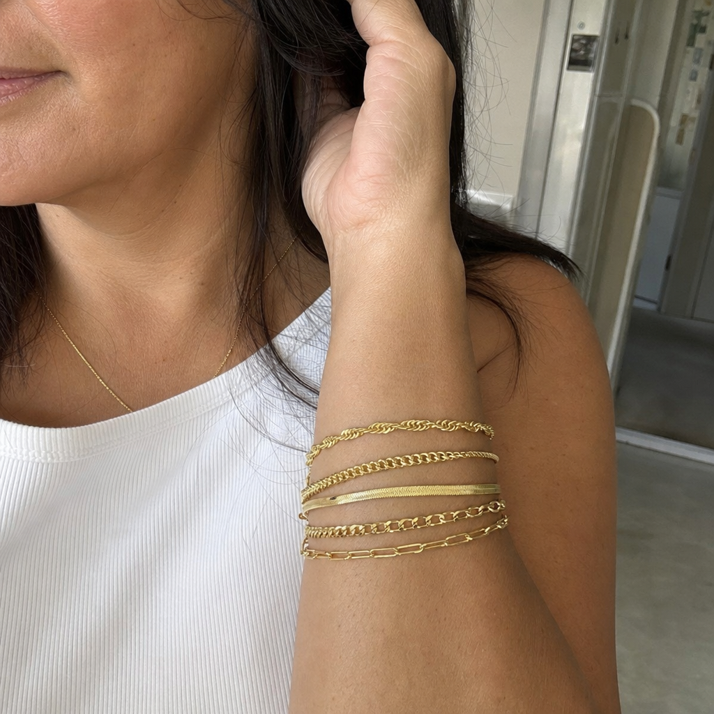 Ellis Renner Set de Pulseras  Oro