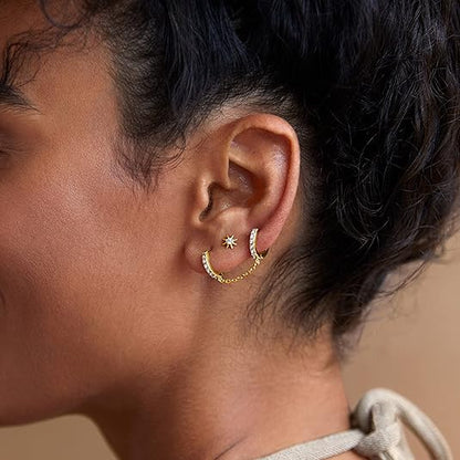Aretes Sunburst | Oro