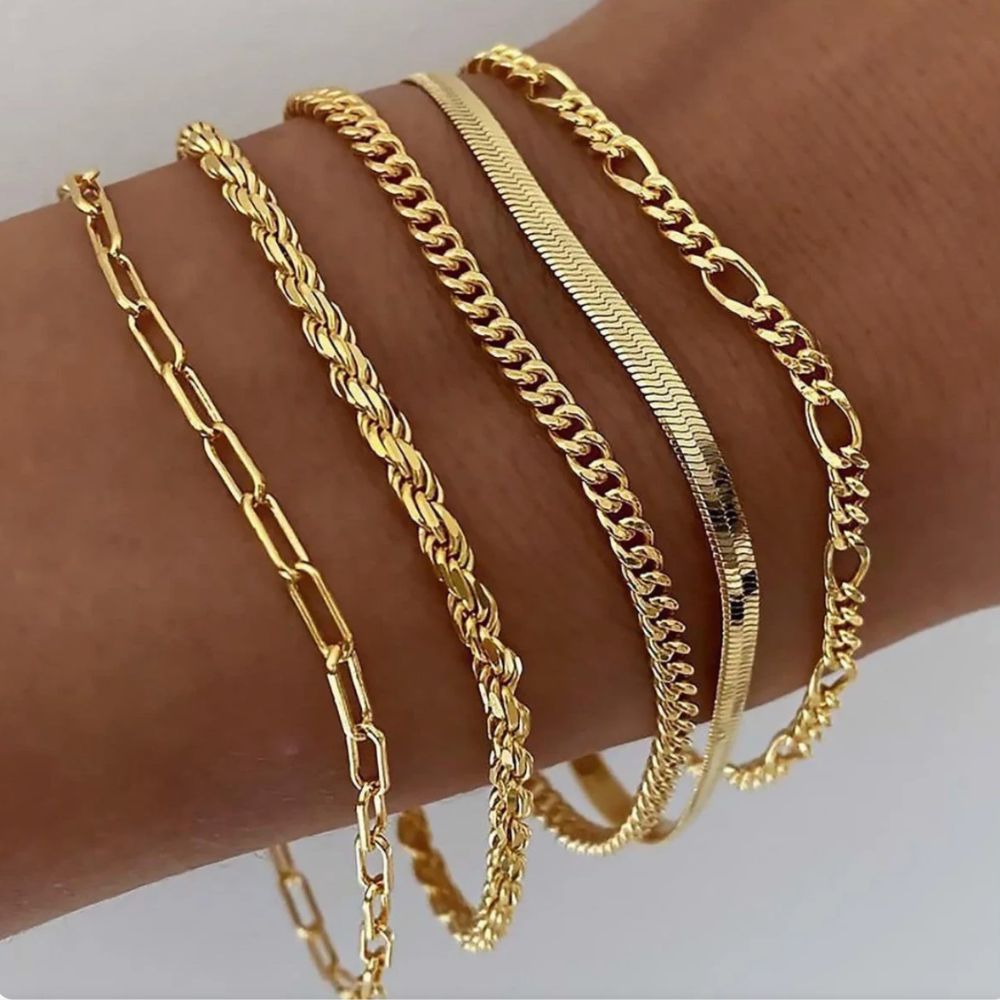 Set de Pulseras Ellis en Capas
