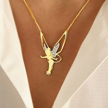 Collar Hada de la Suerte | Oro