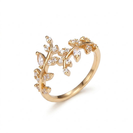 Anillo de Enredadera Elegante | Oro