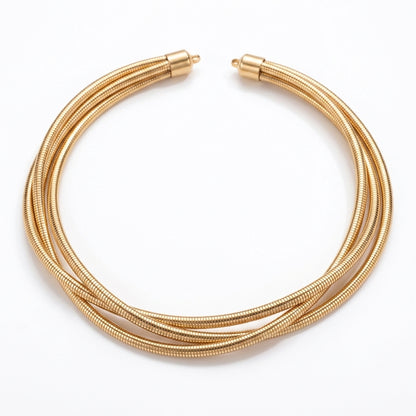 Collar de Tres Capas | Oro