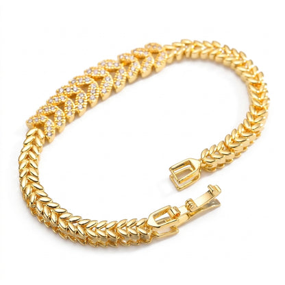 Everleaf Pulsera Tennis | Oro