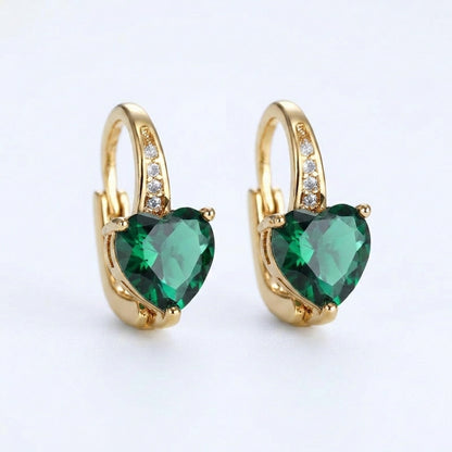 Lunara Greystelle Aretes | Oro Blanco