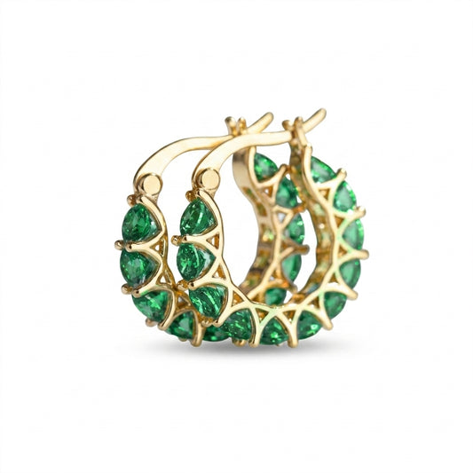 Isola Verdancia Aretes | Oro