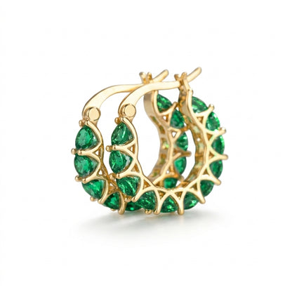 Elena Marlowe Aretes de Argolla | Oro