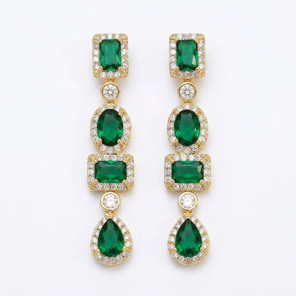 Coraline Esmarisse Aretes Colgantes | Oro