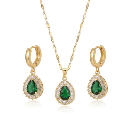 Rheya Lysandelle Set de Joyería | Oro