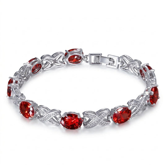 Alendra Flameaux Pulsera | Oro Blanco