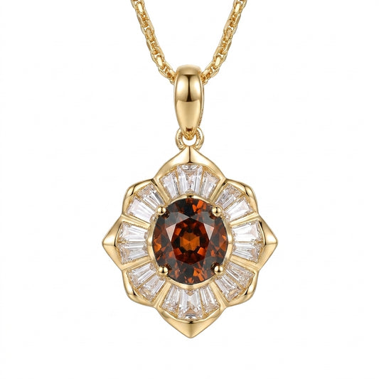 Kavella Solcrimson Collar | Oro