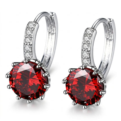 Celira Orvane Aretes | Oro Blanco
