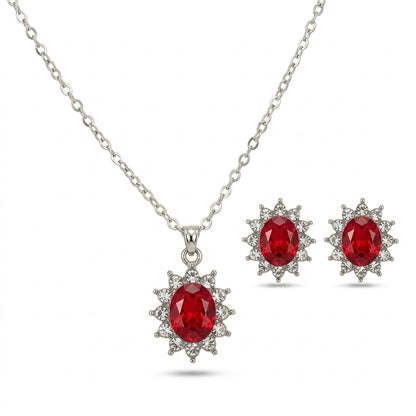Katya Ruberyn Set de Joyas | Oro Blanco