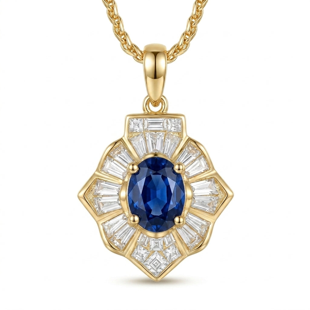 Kavella Noctazure Collar | Oro