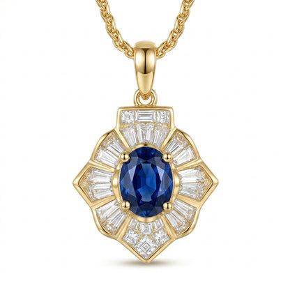Kavella Noctazure Collar | Oro