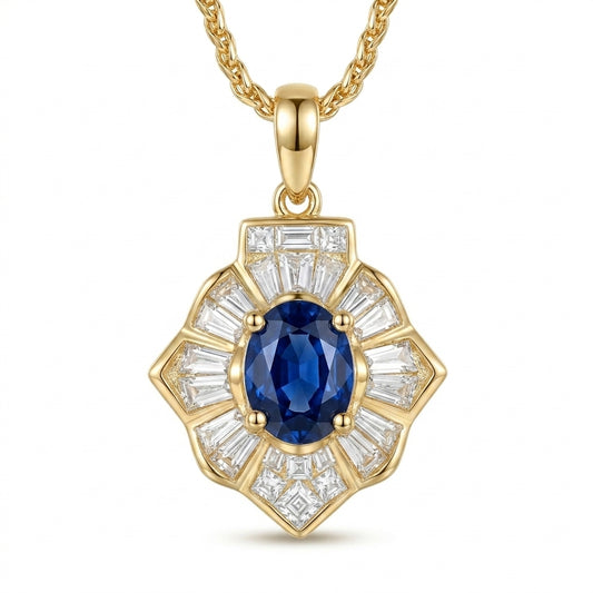 Kavella Noctazure Collar | Oro