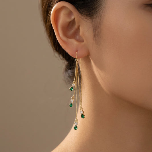 Calista Moreau Aretes de Borla | Oro