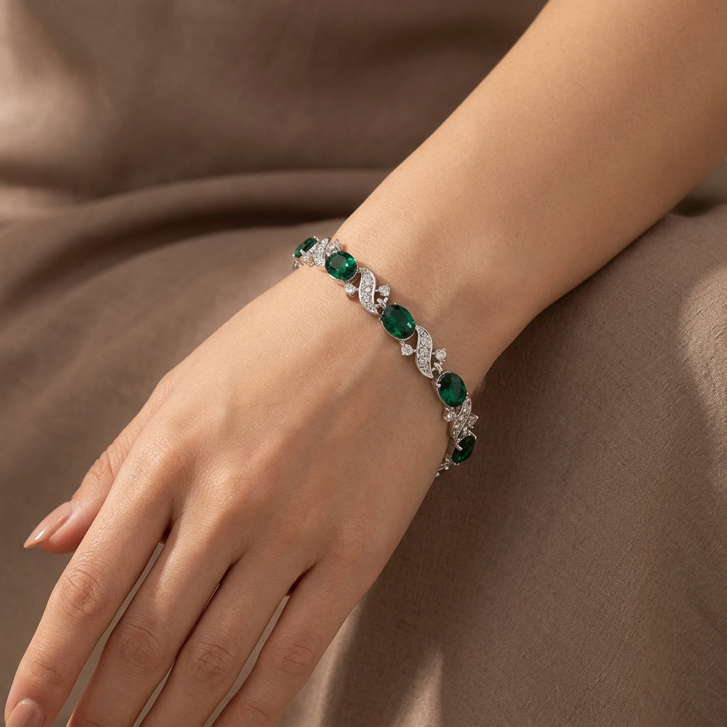 Giada Bellini Pulsera | Oro Blanco