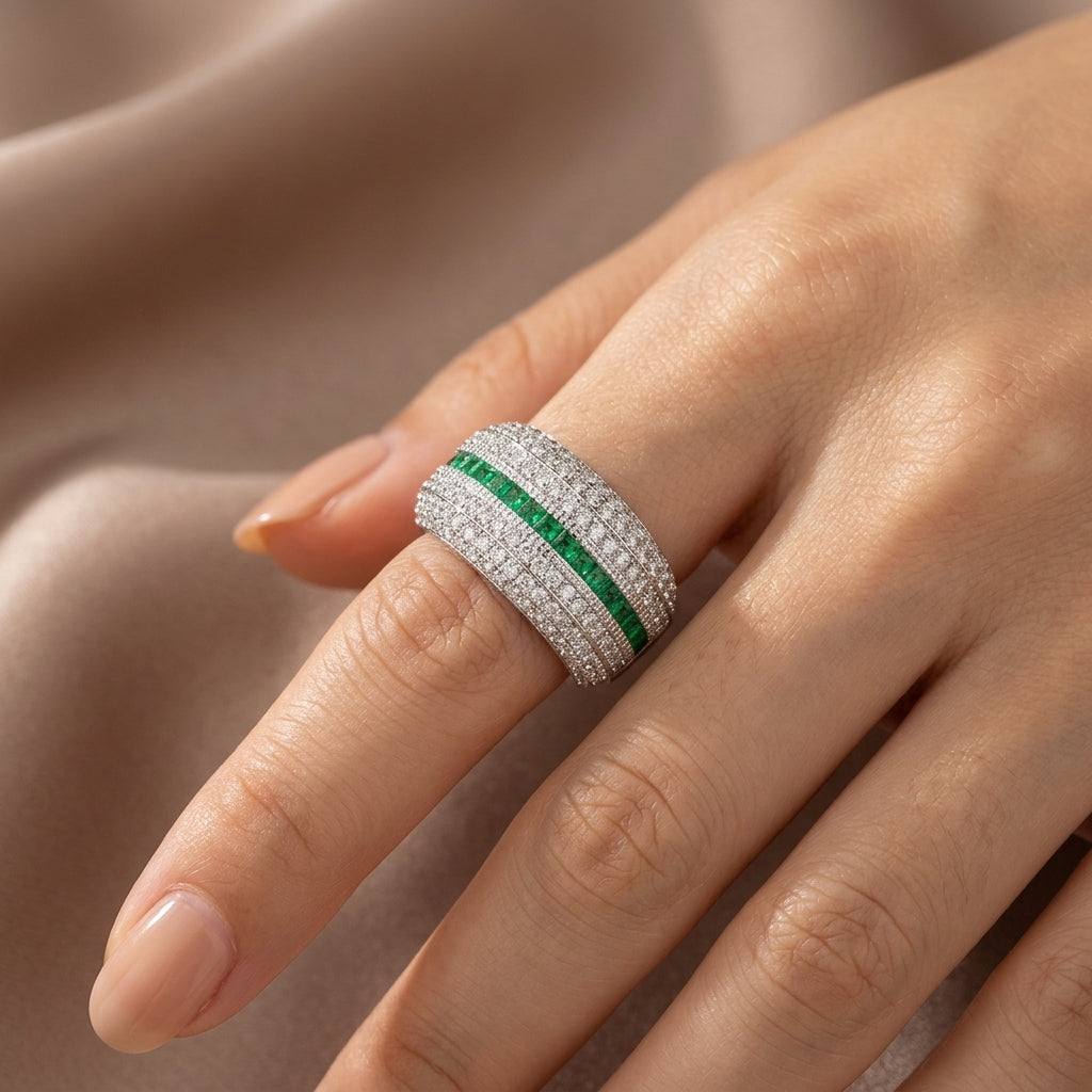 Celina Maroux Anillo | Oro Blanco