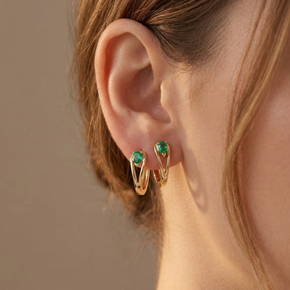 Amara Lavigne Aretes | Oro