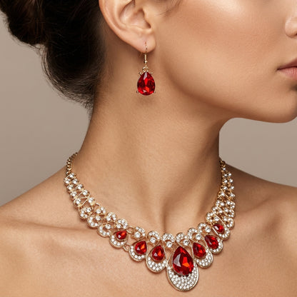 Maevina Crimselle Set de Joyas | Oro