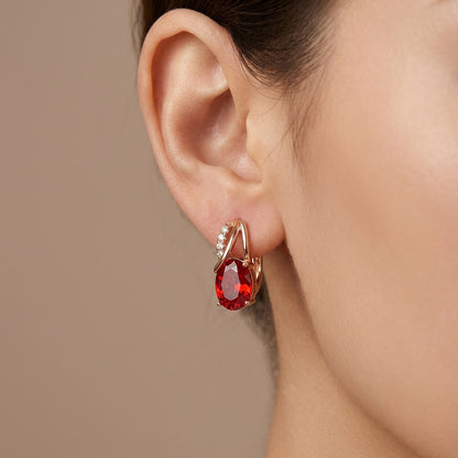 Veressa Ruberine Aretes | Oro