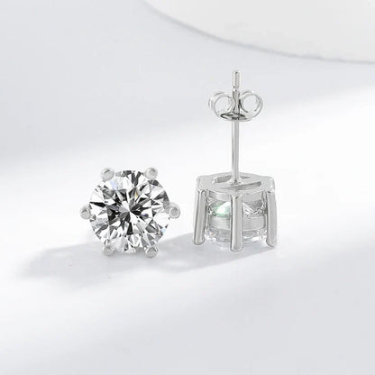 Tera Aretes | Oro Blanco