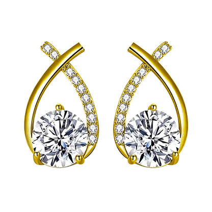 Arielle Aretes | Oro