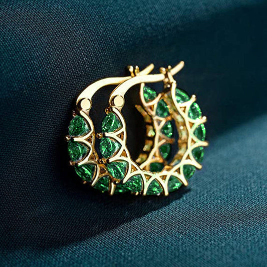 Elena Marlowe Aretes de Argolla | Oro