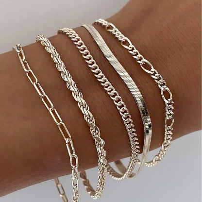 Ellis Renner Set de Pulseras | Oro