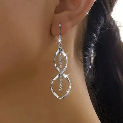 Aretes Espiral Rayo de Sol | Oro