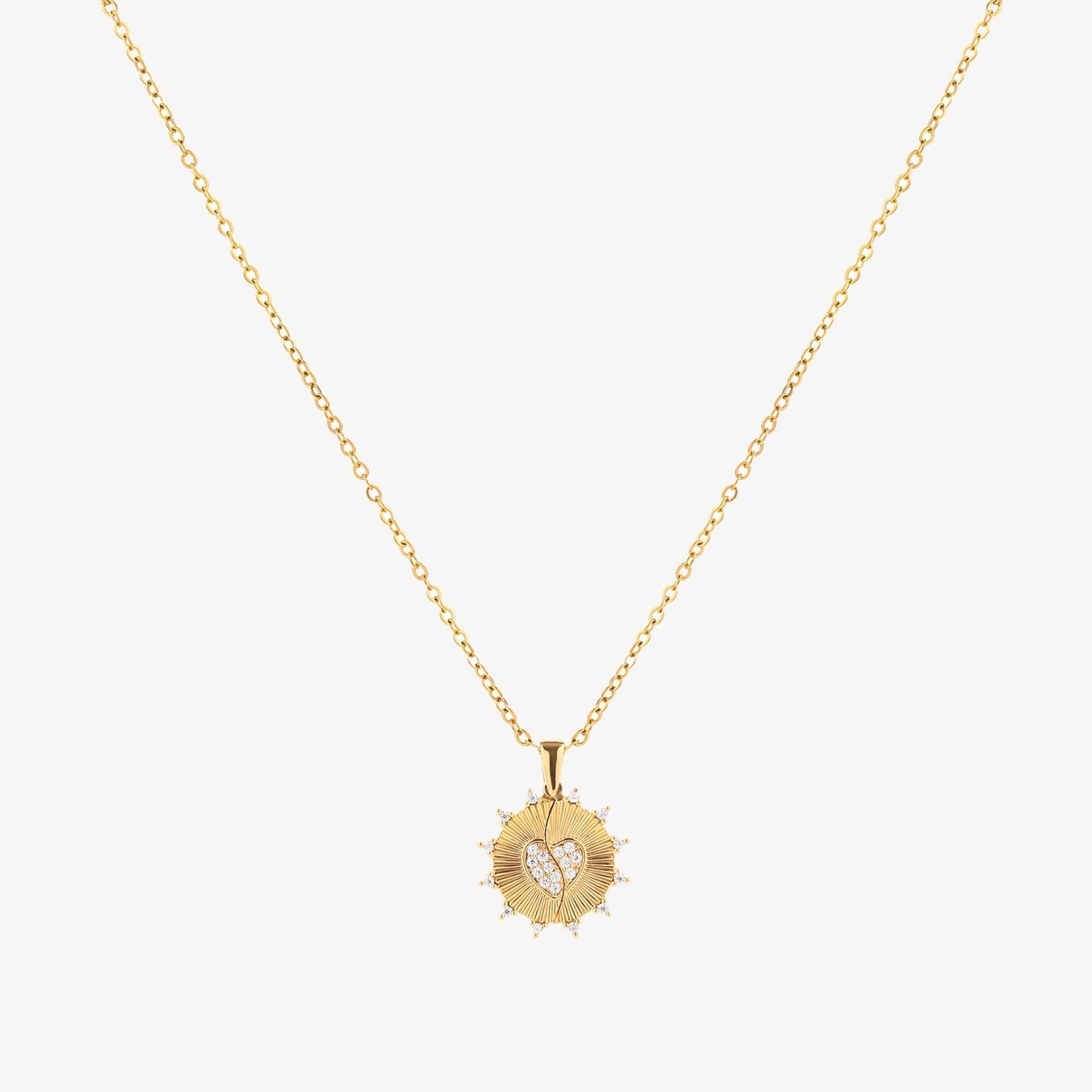 Collar Amor Rayo de Sol | Oro