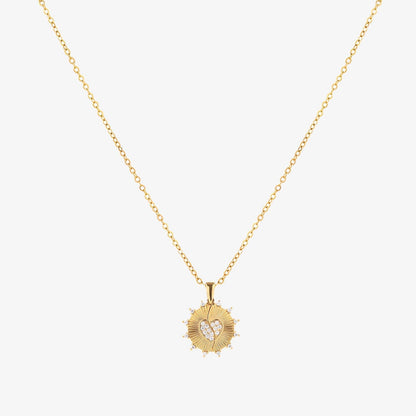 Collar Amor Rayo de Sol | Oro